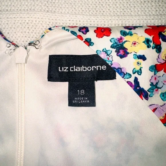 Floral A Line Dress - Picture 4 of 4